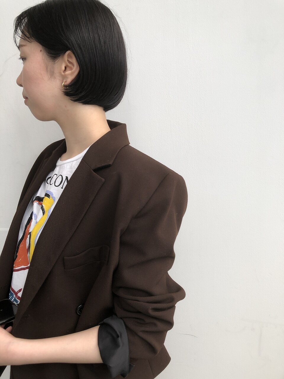 ショートボブのヘアスタイル